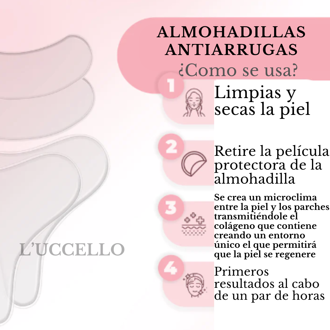 2x1 PARCHES ANTIARRUGAS™     |  32 Parches Reutilizables