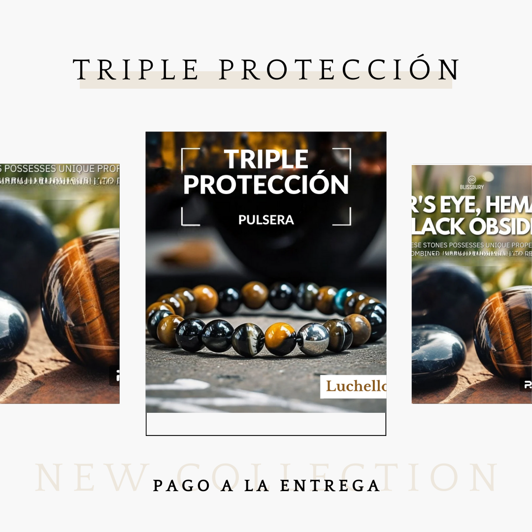 2x1  Pulsera Triple protección™  (Sólo hoy pide 1 y te llegarán 2)